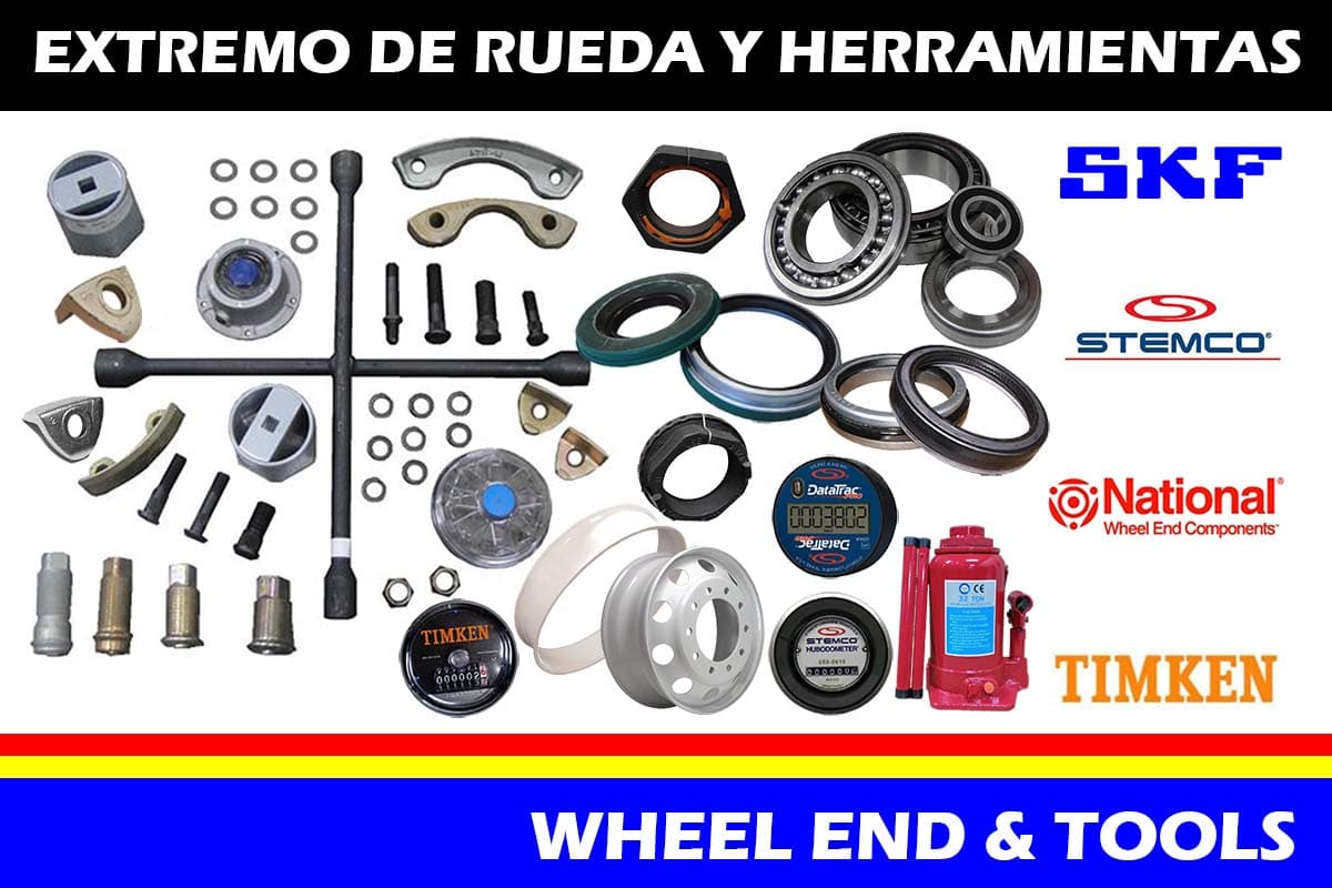 Extremo de Rueda y Herramientas - repuestos para vehículos pesados MUNFRESA