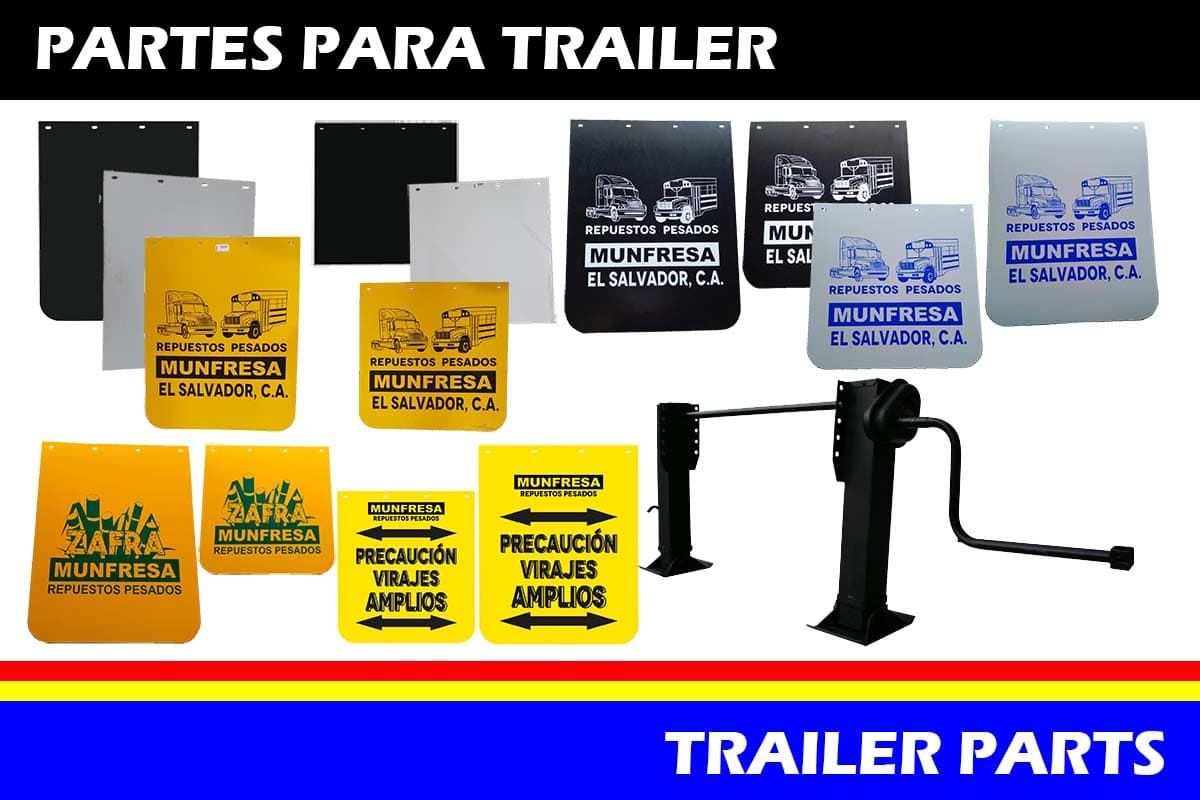 Partes para Trailer - repuestos para vehículos pesados MUNFRESA